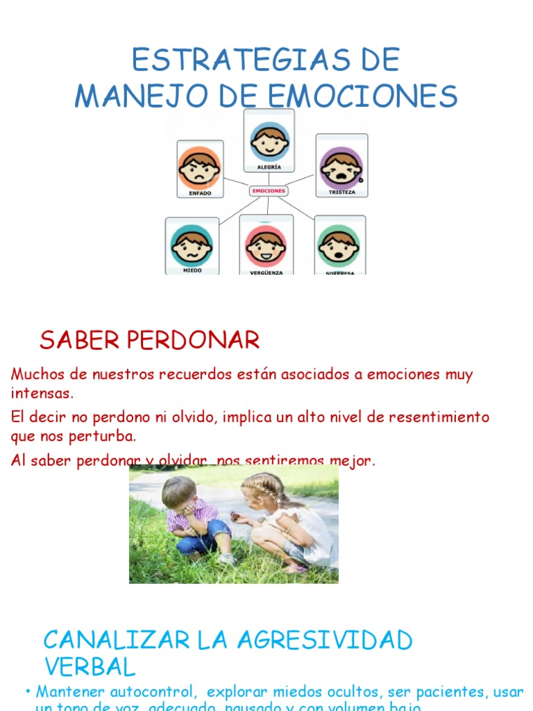Estrategias para Manejar Emociones en Niños | PDF | Las emociones | Ira