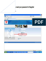 Reset your iSupplier password in 7 easy steps