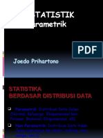 Dasar Pemilihan Uji Statistik-Non Parametrik