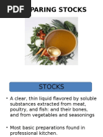 Stocks Soup Sauce