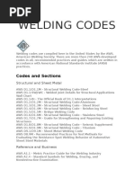 AWS Welding Standards Overview | PDF | Welding | Construction