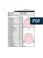 Apparel Design Size Specifications, PDF, Seam (Sewing)