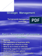 Turnaround Management An Overview For MBA