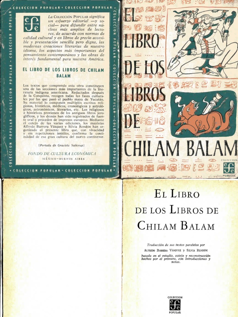 El Libro de Los Libros de Chilam Balam | PDF | Civilización maya ...
