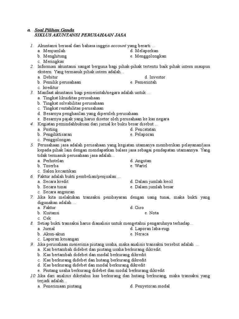 143137684 Soal Uas Ekonomi Kelas Xi