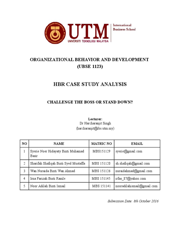 Challenge the boss or stand down essay 03 picture