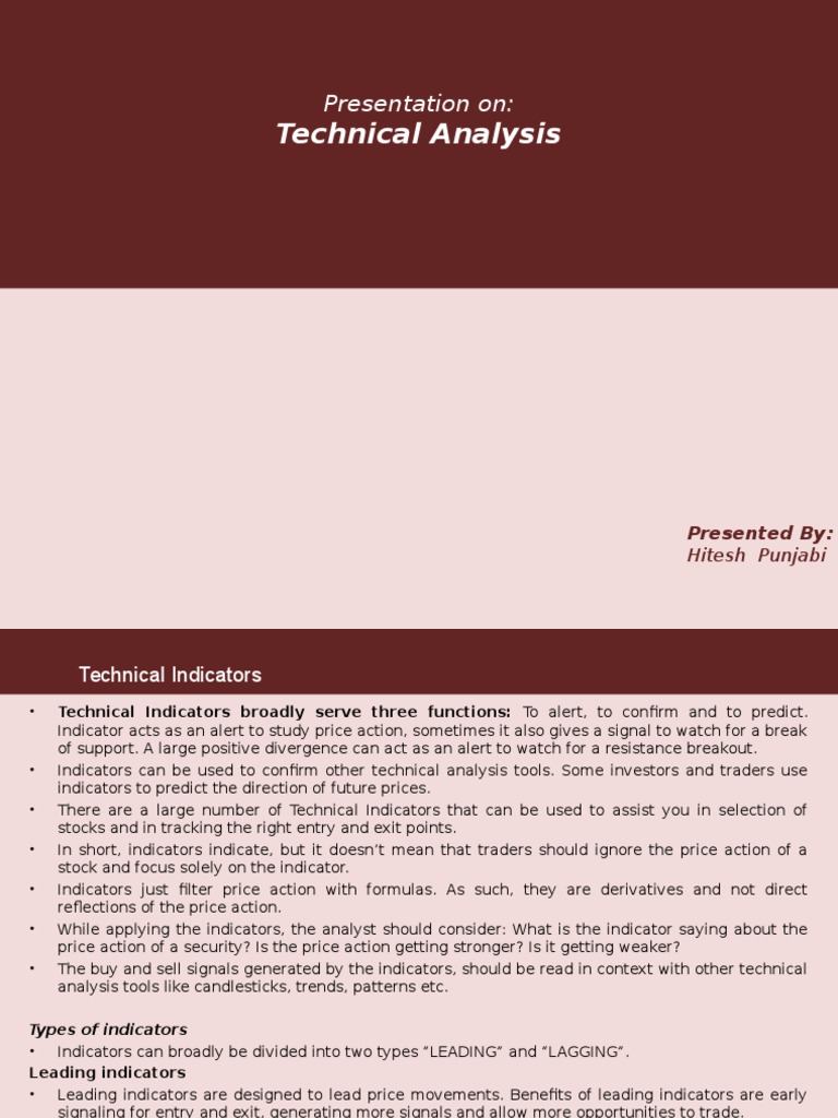 Technical Analysis of Moving Averages | PDF | Market Trend | Moving Average