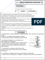 Exercice Flux de Matiére