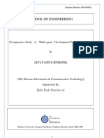 Download COMPARATIVE STUDY OF MULTIAGENT SYSTEMS DEVELOPMENT TOOLKITS by Sylvanus Jenkins  SN34032186 doc pdf