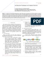 A Survey of Intrusion Detection Techniques in Computer Network