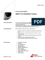 Description Trouble Shooting & Reliability 2015 FV