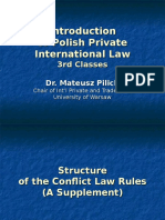 To Polish Private International Law