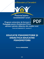 Educatia psihomotorie