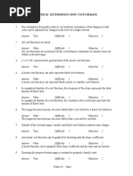 True/False: Chapter 10: Determining How Costs Behave