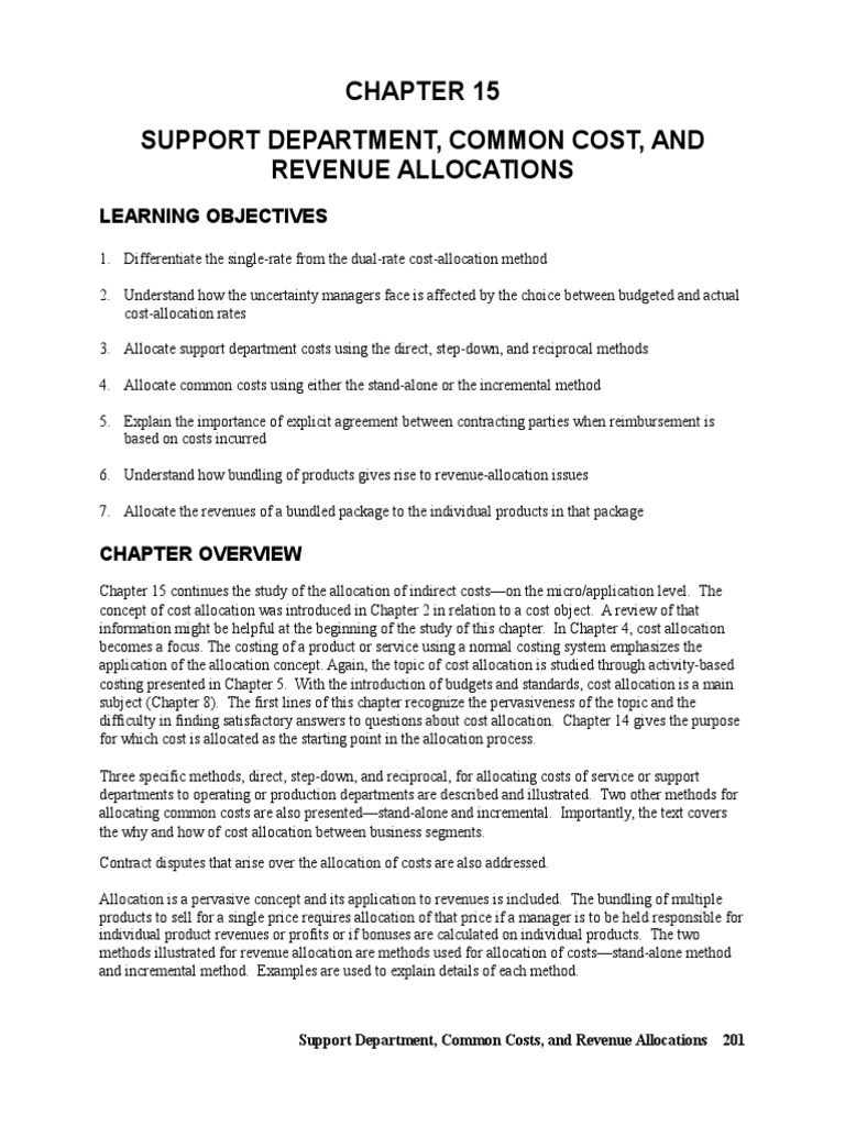 Cost allocation essay 07 picture