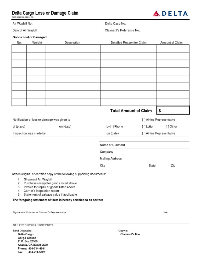 Shipping Order Form | PDF