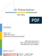 English Presentation: Story Telling