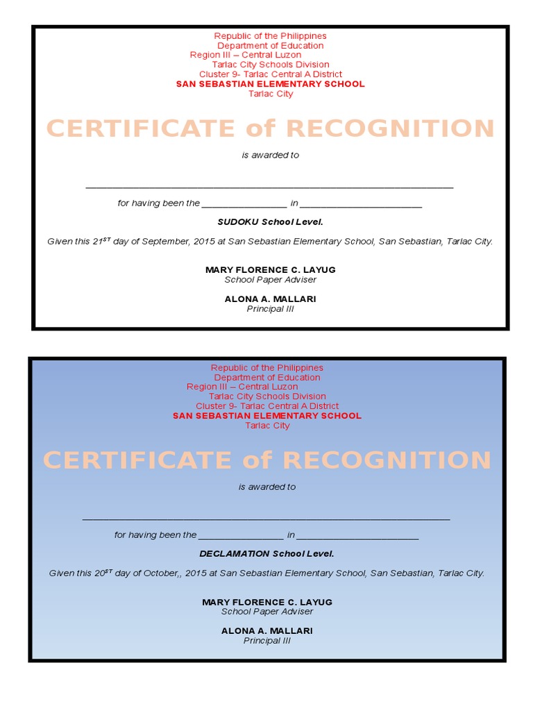 Student Achievement Awards | PDF