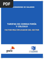 Tarifas de Consultoría
