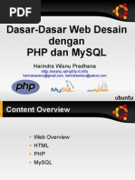 Download Presentasi Dasar-dasar Html PHP dan MySQL by Harindra W Pradhana SN34033600 doc pdf