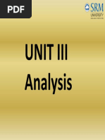 UnitIII(1) Analysis
