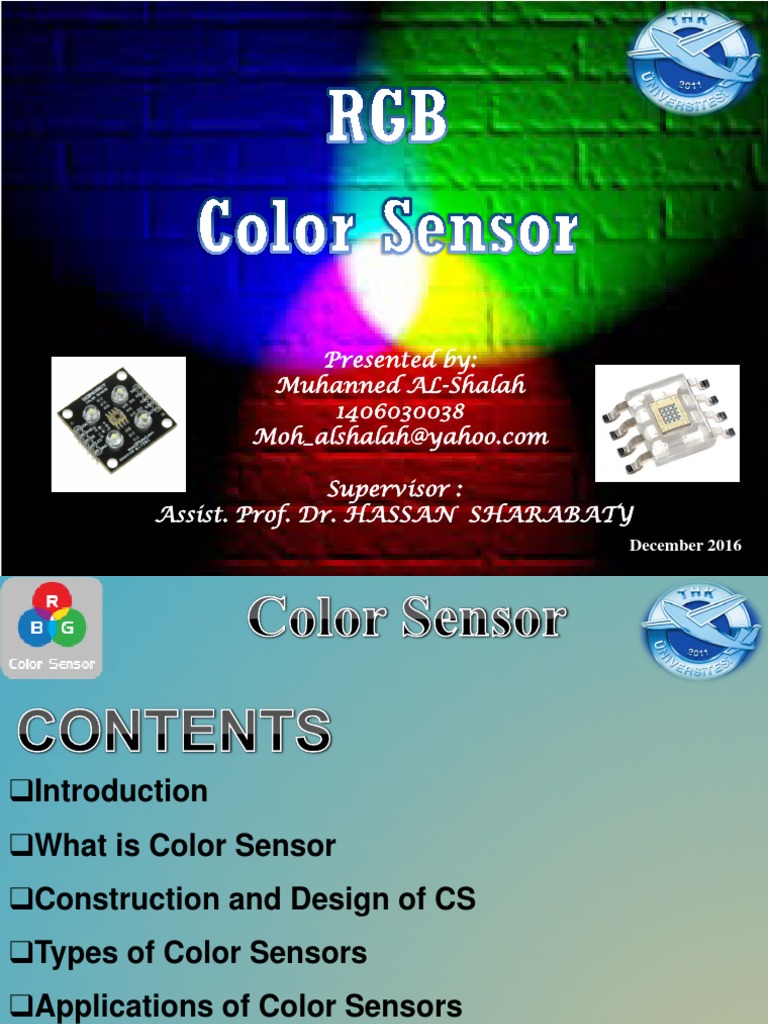 Review Color Sensor | PDF | Color | Rgb Color Model
