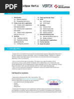 Cheat Sheet: Eclipse Vert.x: 4. Timer and Periodic Tasks 5. HTTP