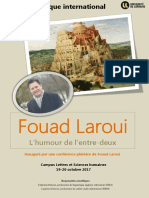 Appel Fouad Laroui