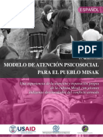 Modelo de Atencion Psicosocial para El Pueblo Misak.