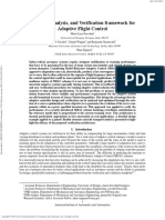 A Design, Analysis and Verification Framework For Adaptive Flight Control - Fravolini2015