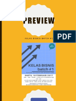 Preview: Kelas Bisnis Batch #1