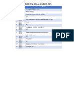 Rundown Gala Dinner Acs Simple