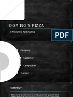 Domino'Spizza: A Marketing Perspective
