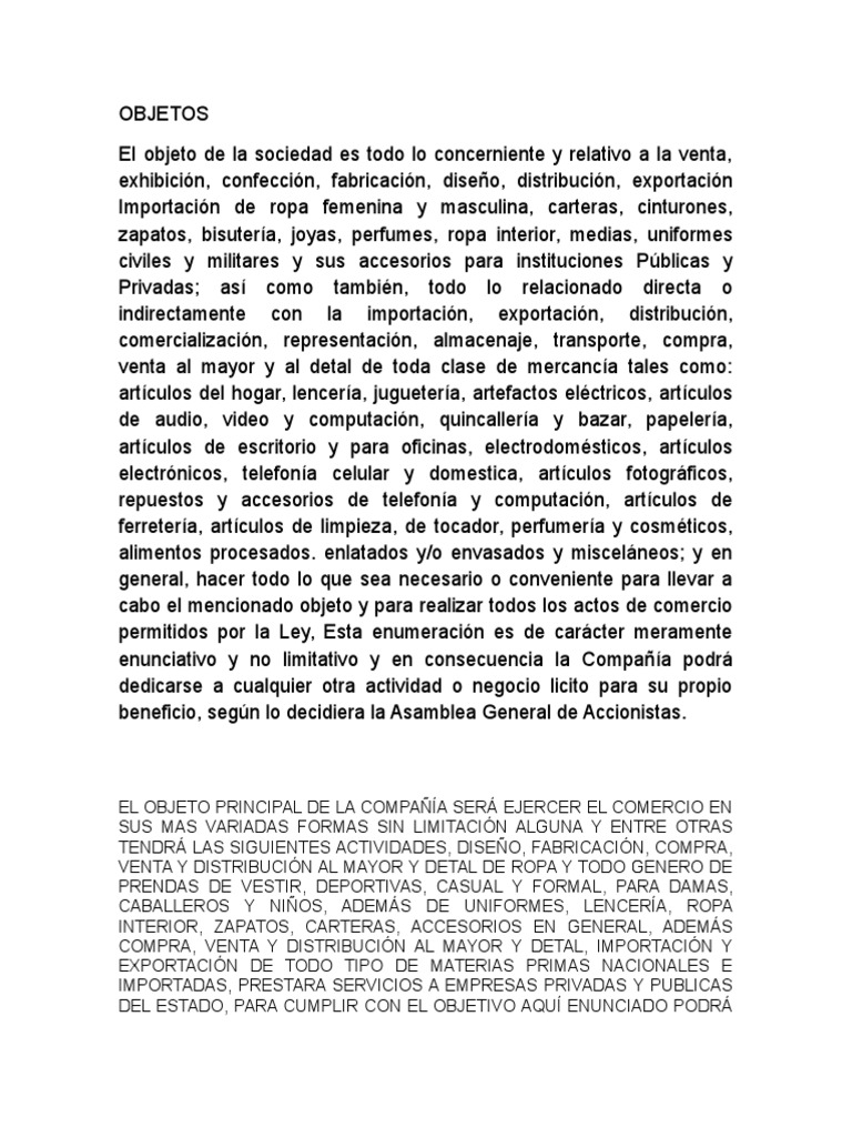 Social de Una de Bodega | PDF | Prenda interior |