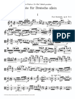 Paul Hindemith - Sonate Fur Bratsche Allein, Op.11 Nr.5 - 1951