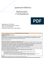 Programación Didáctica Modelo Proideac Psicología 16-17