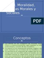 Moral, Moralidad, Normas Morales y sociales 1.pptx