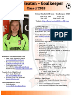 Kelsey Heaton Player Profile 2017