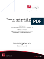 1 Temporary Employment Job Satisfaction and Subjective Well Being