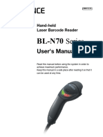 Manual de Uso Da Leitora BL-N70