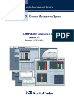 LTRT-19209 OAMP Integration Guide v6.2