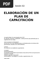 Estructura de un Plan de Capacitación | PDF | Evaluación | Aprendizaje