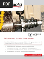 Topsolid NCSIMUL Interface en