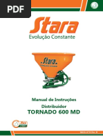 Manual Strara Tornado 600