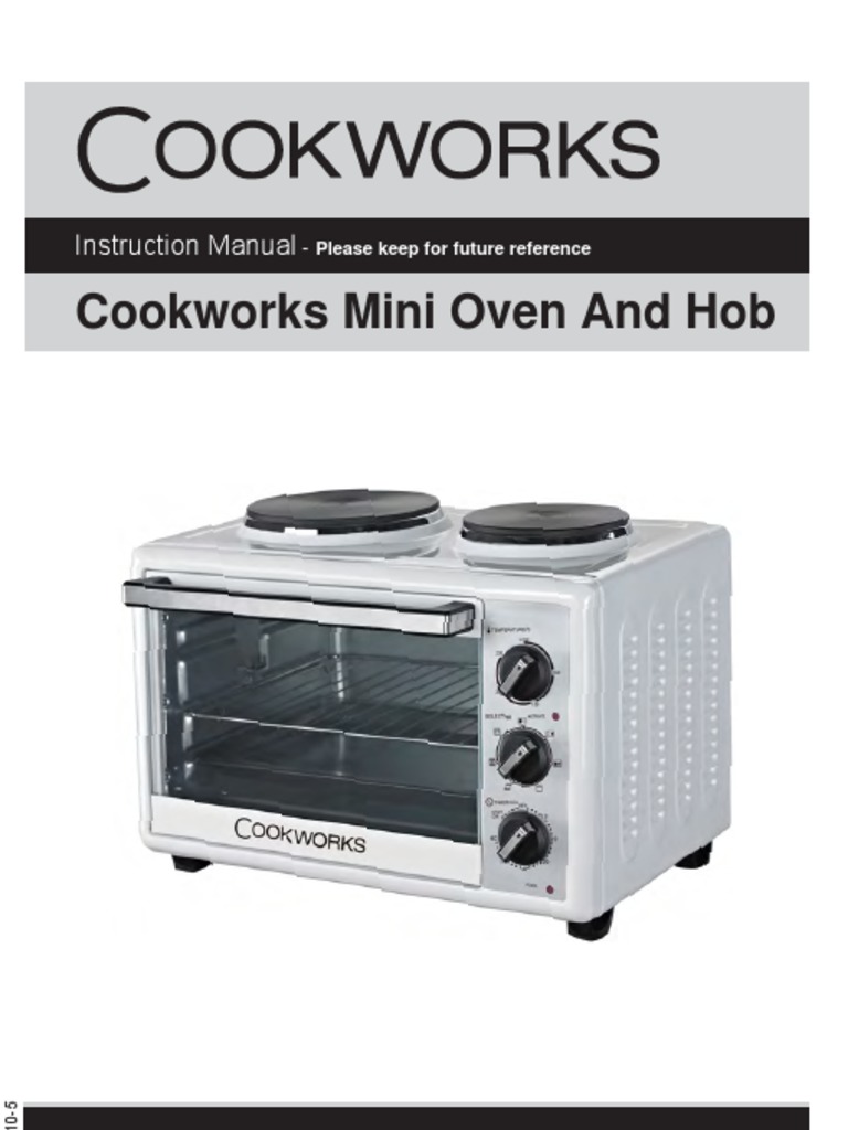 Cookworks Mini Oven PDF Grilling Roasting