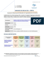 Convocatoria CREFAL Maestrías I