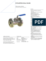 Unib Ody Floating B All Valves: KVC Fire-Safe and Anti-Static ASME 150/300 One Piece, End Entry