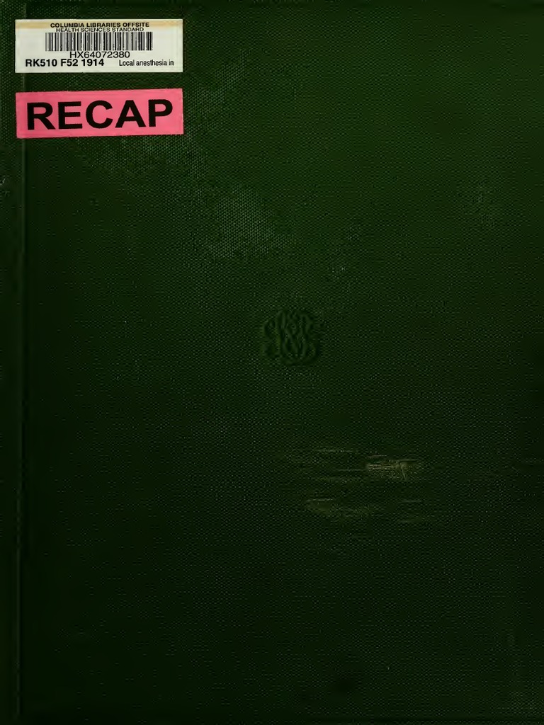 Local Anesthesia in Dentistry PDF Anesthesia Senses