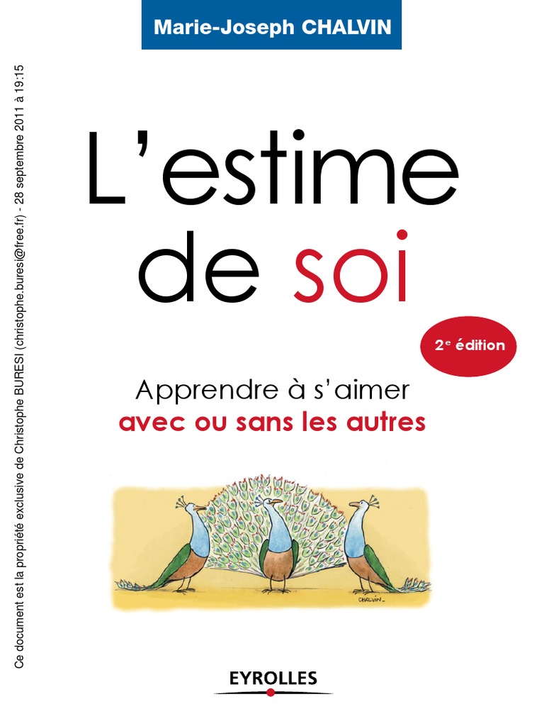 Méthode Estime De Soi Pdf _ Estimation De Soi Pdf – MKRTMO