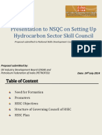 Presentation by Proposal Owners of Hydrocarbons SSC